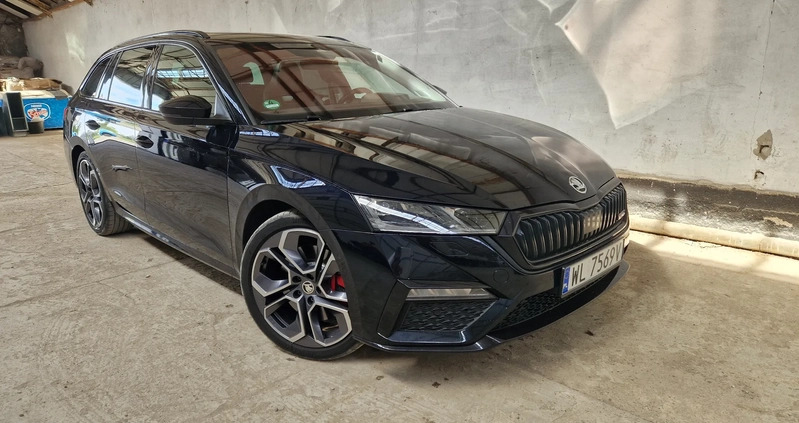 Skoda Octavia cena 153750 przebieg: 75000, rok produkcji 2021 z Zambrów małe 436